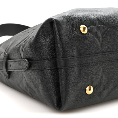 Louis Vuitton Empreinte Monogram Giant Carryall MM Black 9 of 11