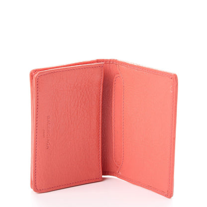 Balenciaga Agneau Classic Hardware Card Case Rose Azalee 5 of 13