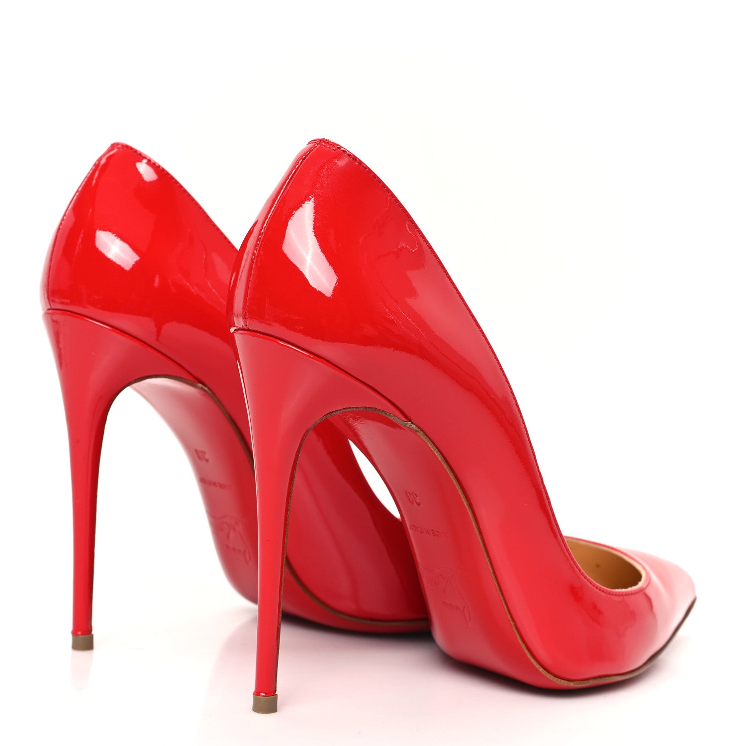 Christian Louboutin Patent So Kate 100 Pumps 38 Rosa 5 of 8