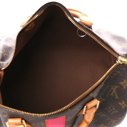 Louis Vuitton Monogram My LV Heritage Speedy 30 Fuchsia Rouge 5 of 17