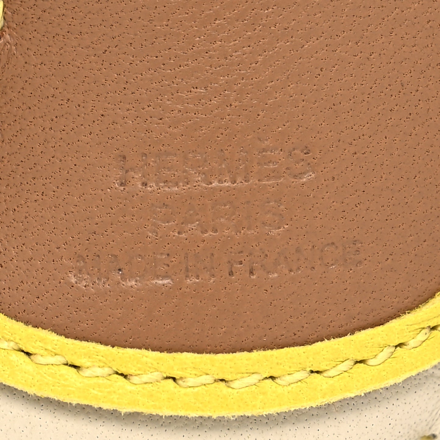 Milo Lambskin Geegee Savannah Bag Charm Chai Craie Lime