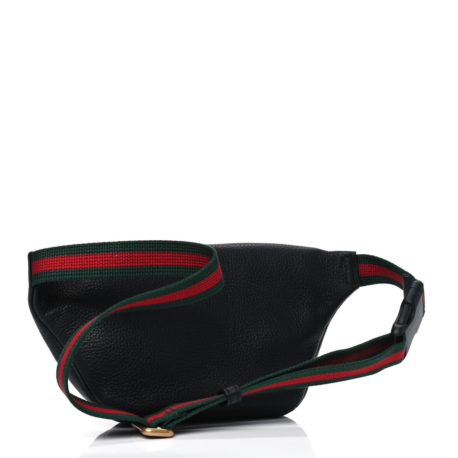 Gucci Grained Calfskin Small Logo Belt Bag Black 2 of 4