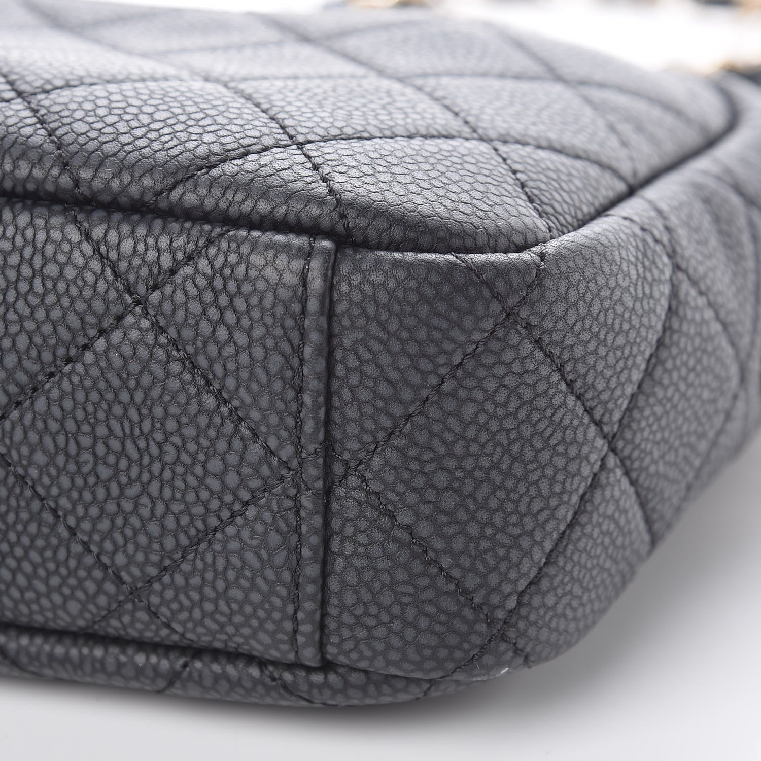Chanel Iridescent Caviar Quilted Small Coco Tassel Camera Case Black 9 of 9
