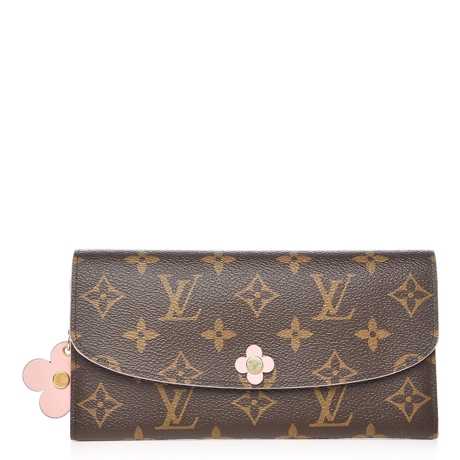 Louis Vuitton Monogram Bloom Flower Emilie Wallet 1 of 7