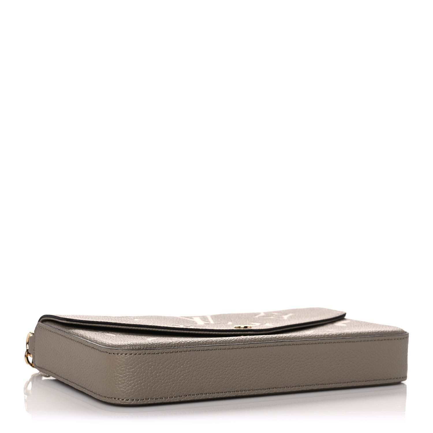Louis Vuitton Empreinte Monogram Giant Felicie Pochette Tourterelle Creme 5 of 11