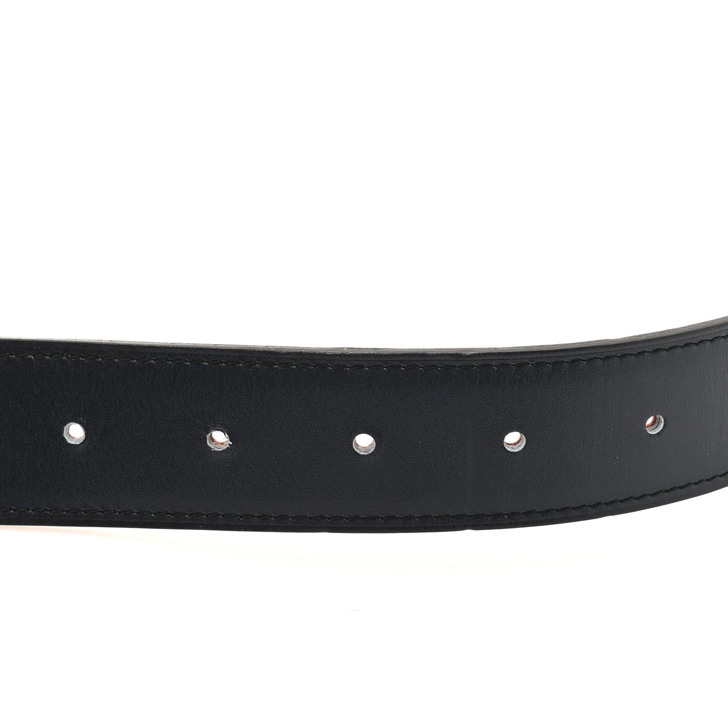 Box Togo 32mm Guilloche H Belt 105 42 Bleu Indigo Terre Baute