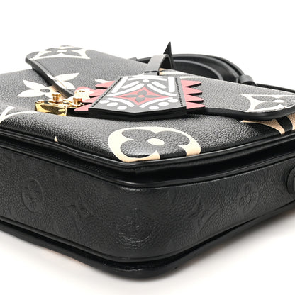 Louis Vuitton Empreinte Monogram Giant Crafty Pochette Metis Black Creme 9 of 9