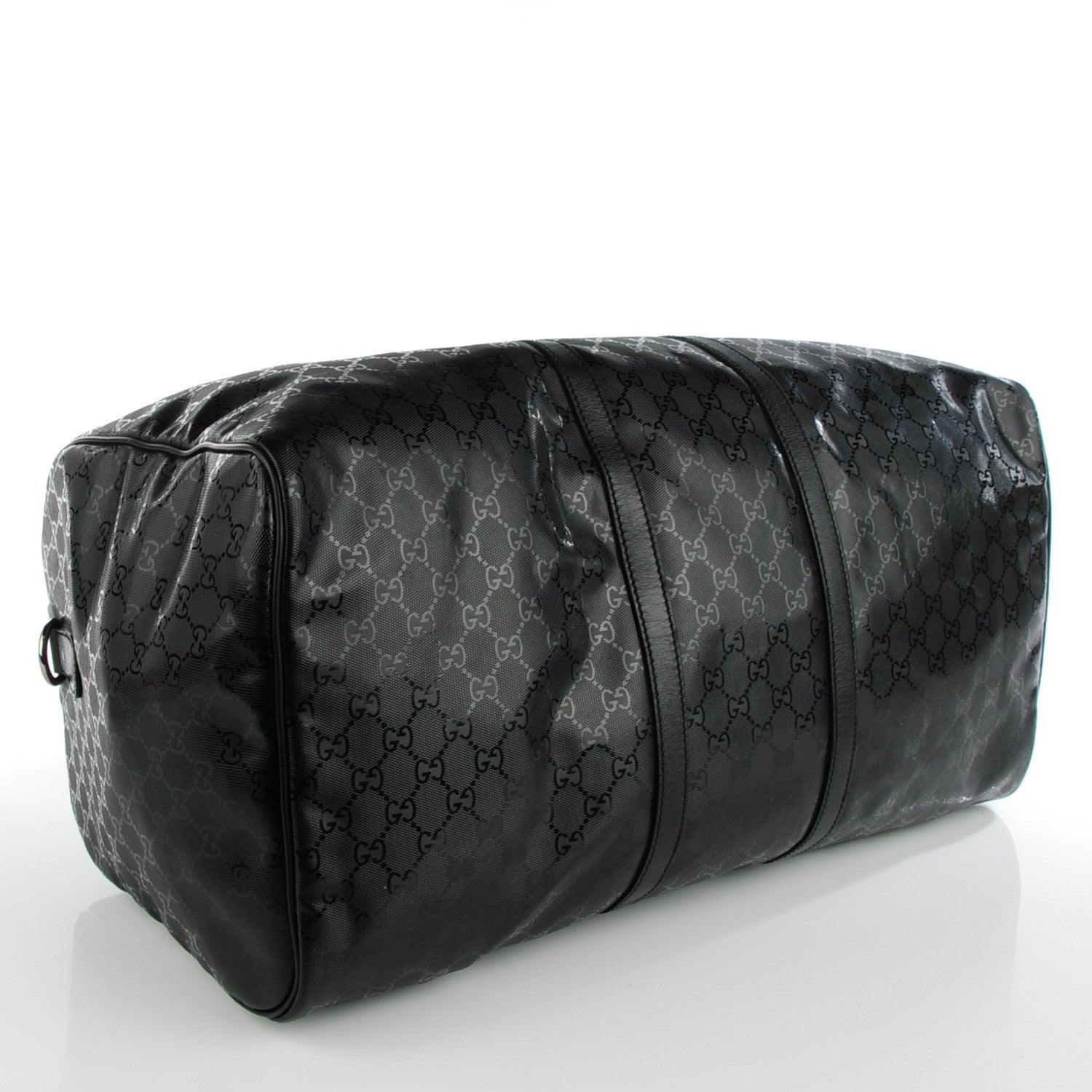 Gucci Imprime Monogram Large Carry On Duffle Black 4 of 7