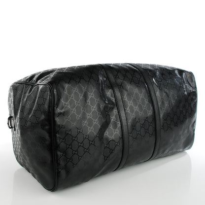 Gucci Imprime Monogram Large Carry On Duffle Black 4 of 7
