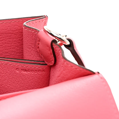 Hermes Evercolor Mini Sac Roulis Rose Azalee 7 of 11