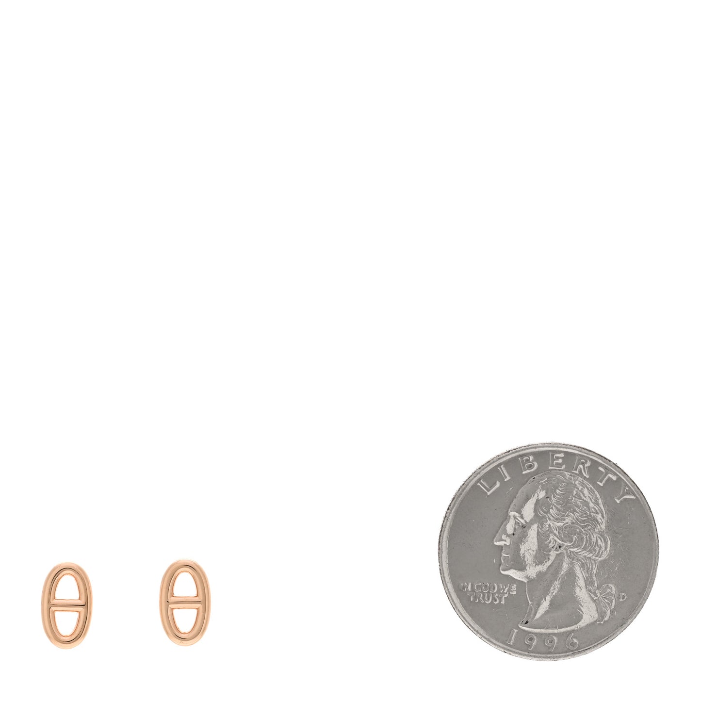 18K Rose Gold TPM Farandole Stud Earrings