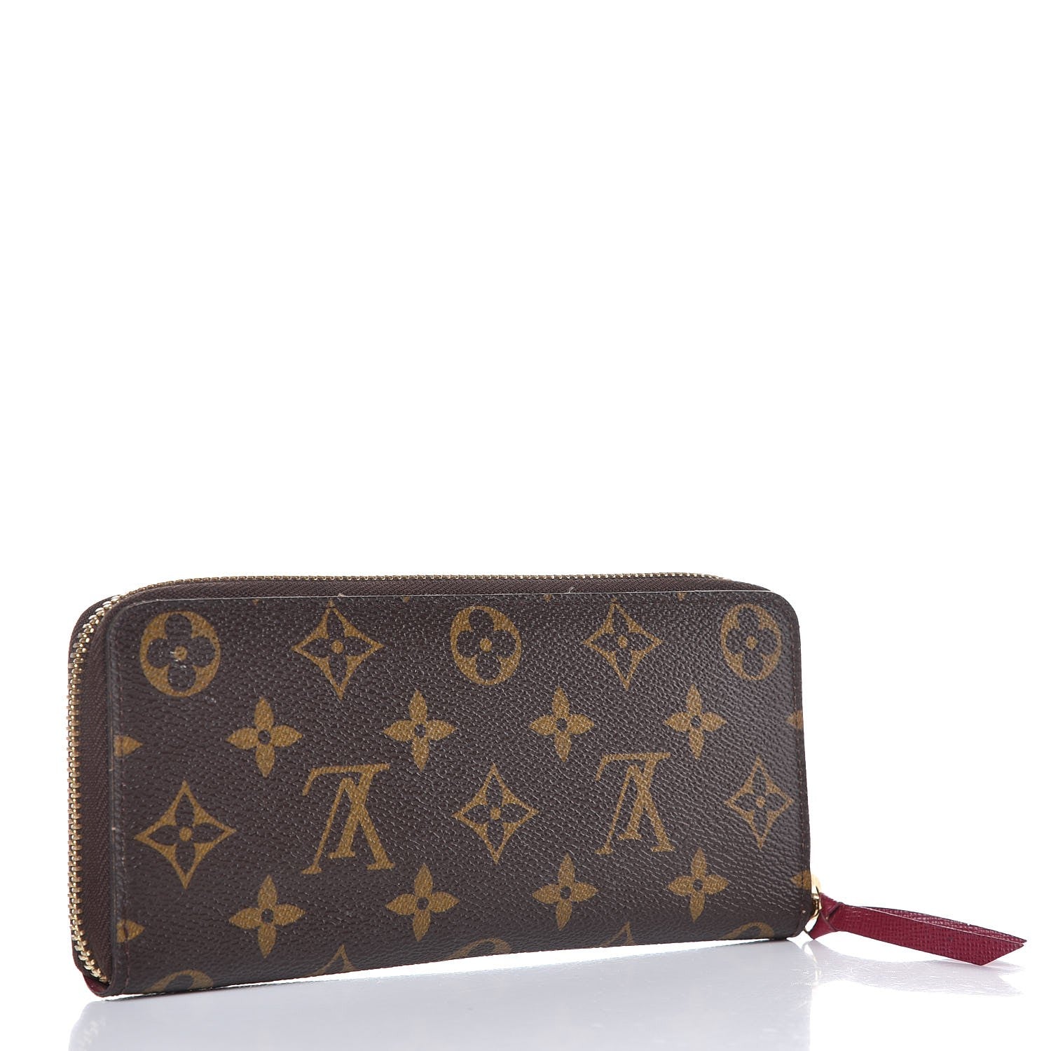 Louis Vuitton Monogram Clemence Wallet Fuchsia 3 of 7