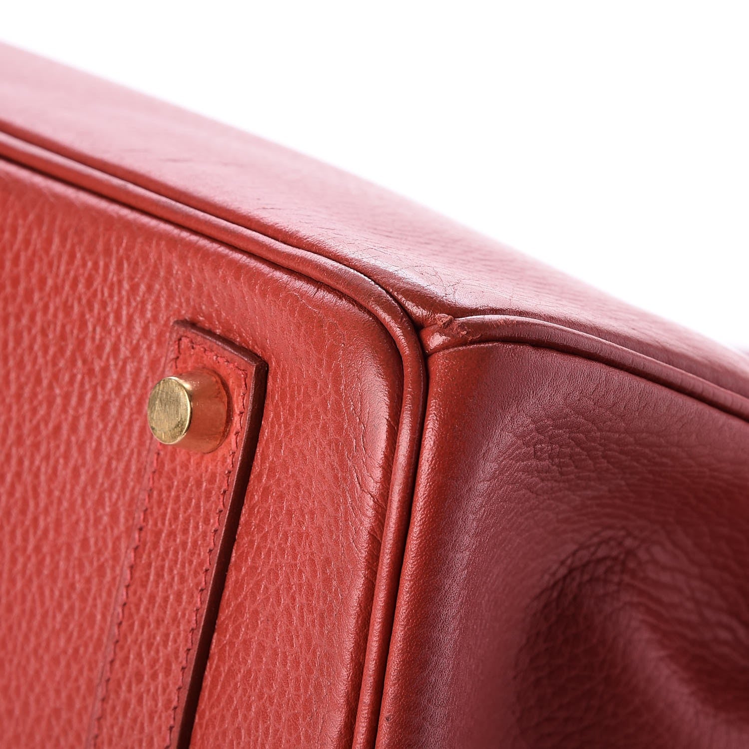 Hermes Togo Birkin 35 Rouge Vif 34 of 35