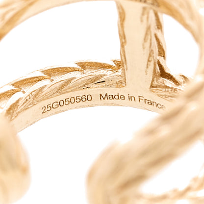 Hermes 18K Yellow Gold Chaine d'ancre Danae Single Ear Cuff Earring 5 of 6