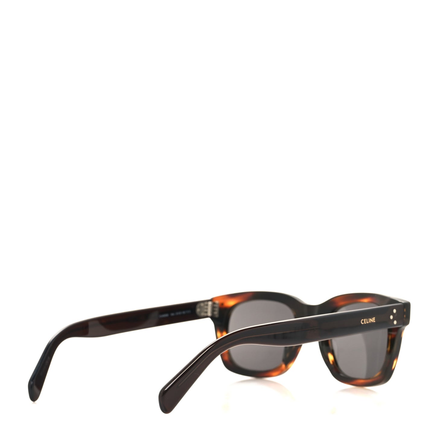 Acetate Black Frame 41 Sunglasses CL402321 Striped Havana