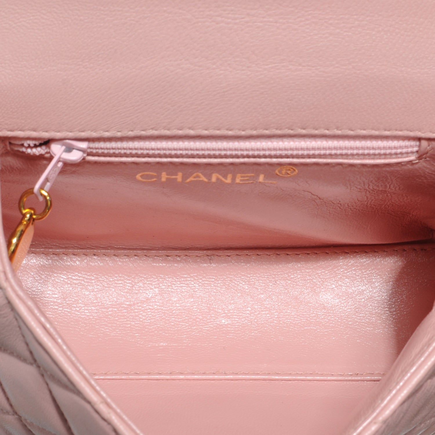Chanel Lambskin Camellia Mini Flap Pink 5 of 8
