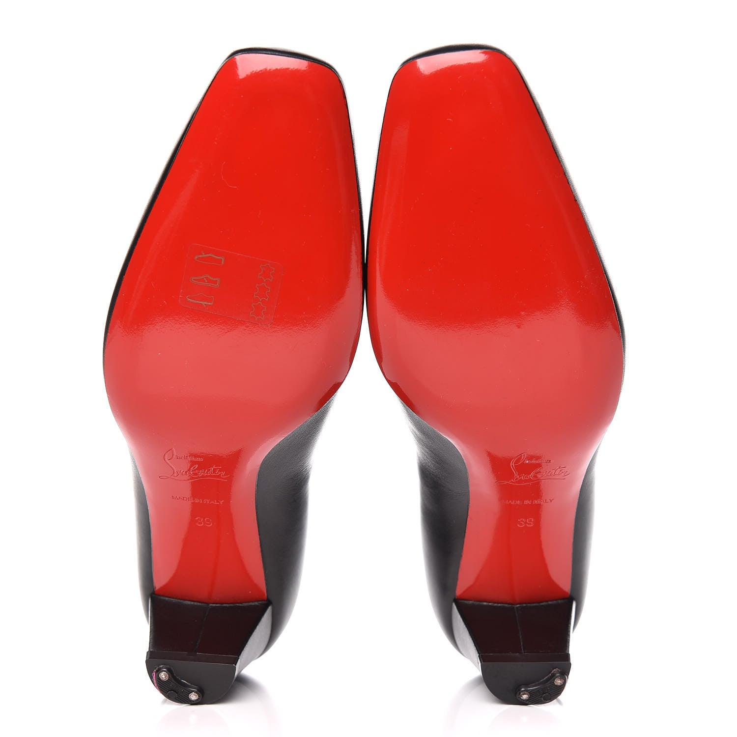 Christian Louboutin King Calf Nitapal 45 Ankle Boots 39 Black 5 of 11