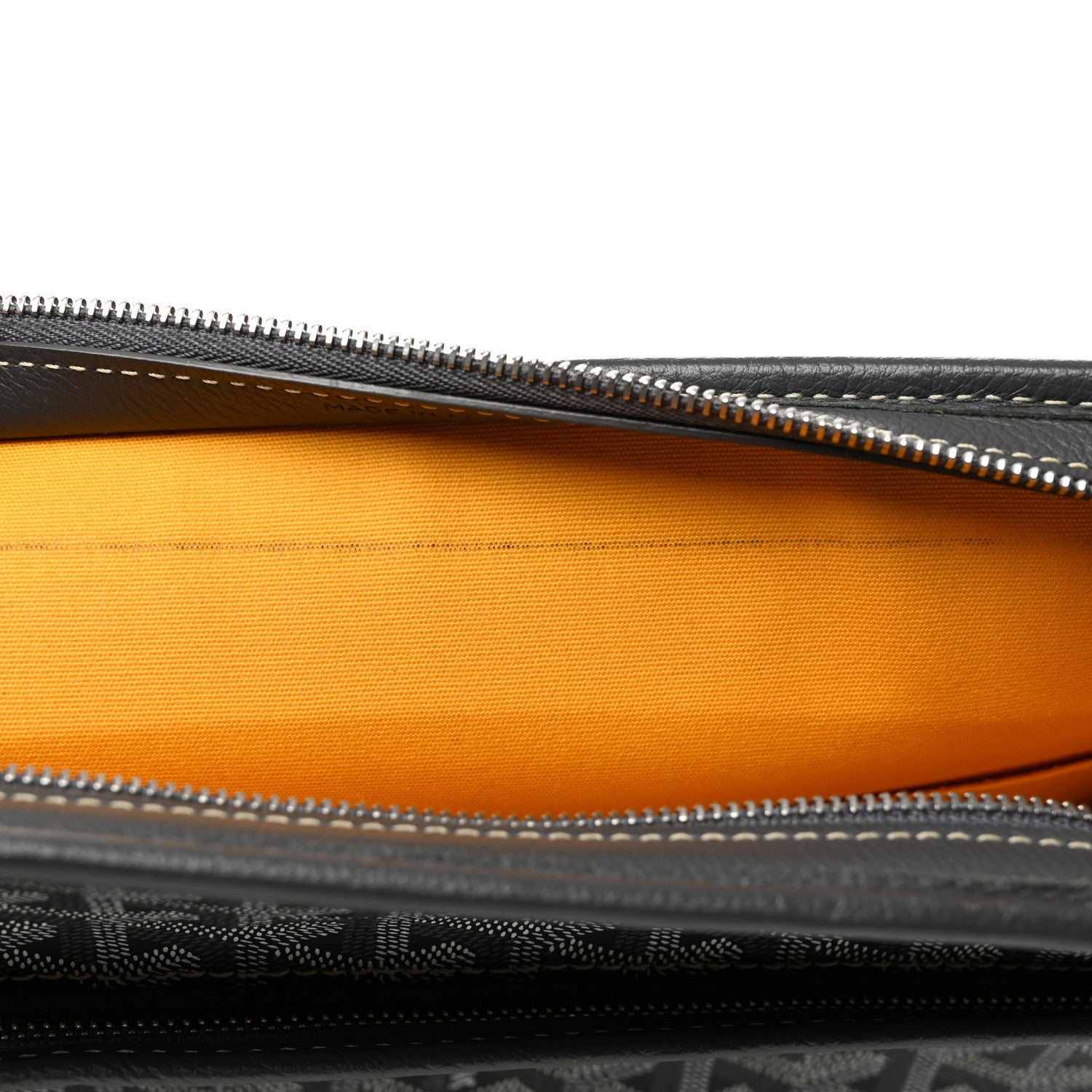Goyard Goyardine Jouvence MM Toiletry Pouch Grey 9 of 10