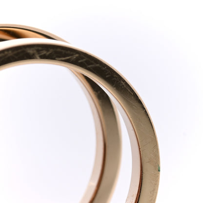 Hermes Permabrass H en Rond Scarf Ring Rose Gold 5 of 7