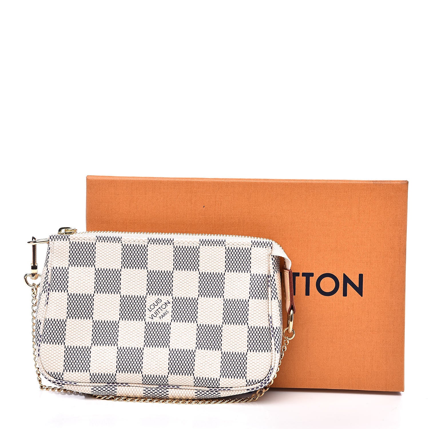 Louis Vuitton Damier Azur Mini Pochette Accessories 8 of 8