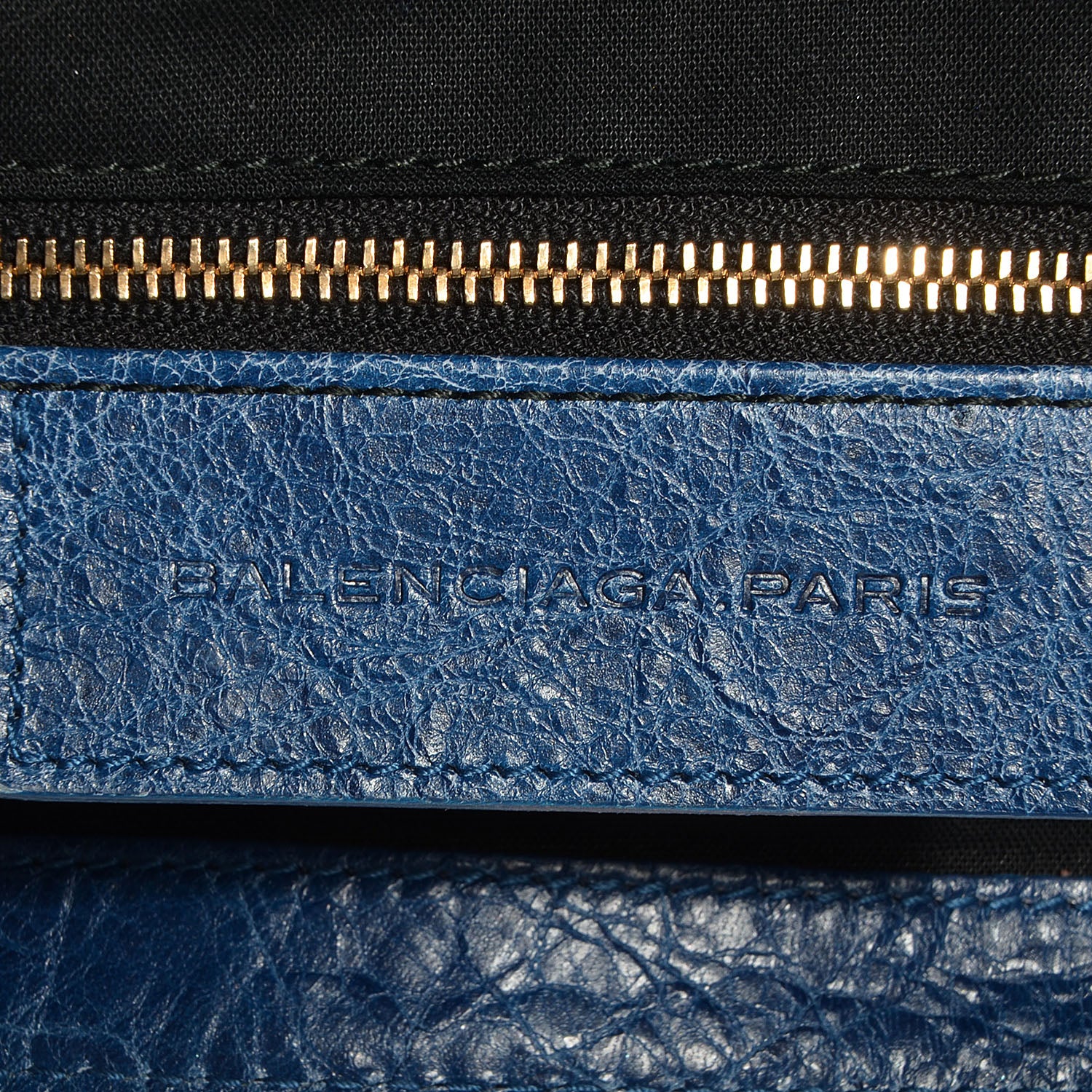 Balenciaga Agneau Giant 12 Rose Gold Hardware Work Bleu Cobalt Bleu Electric 6 of 10