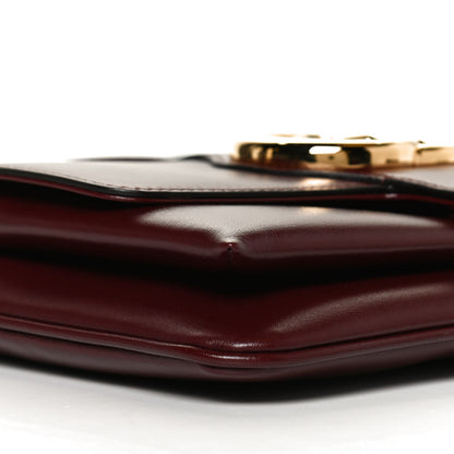 Gucci Vitello Palmellato Lux Small Arli Flap Shoulder Bag Vintage Bordeaux 10 of 11