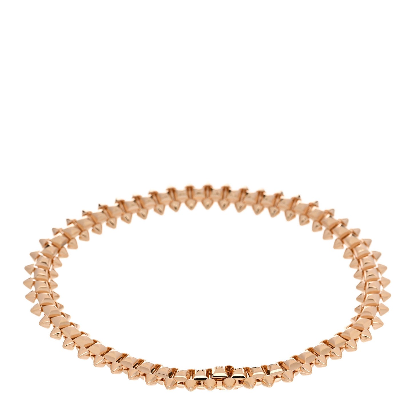 18K Pink Gold MM Clash De Cartier Flexible Bracelet 19