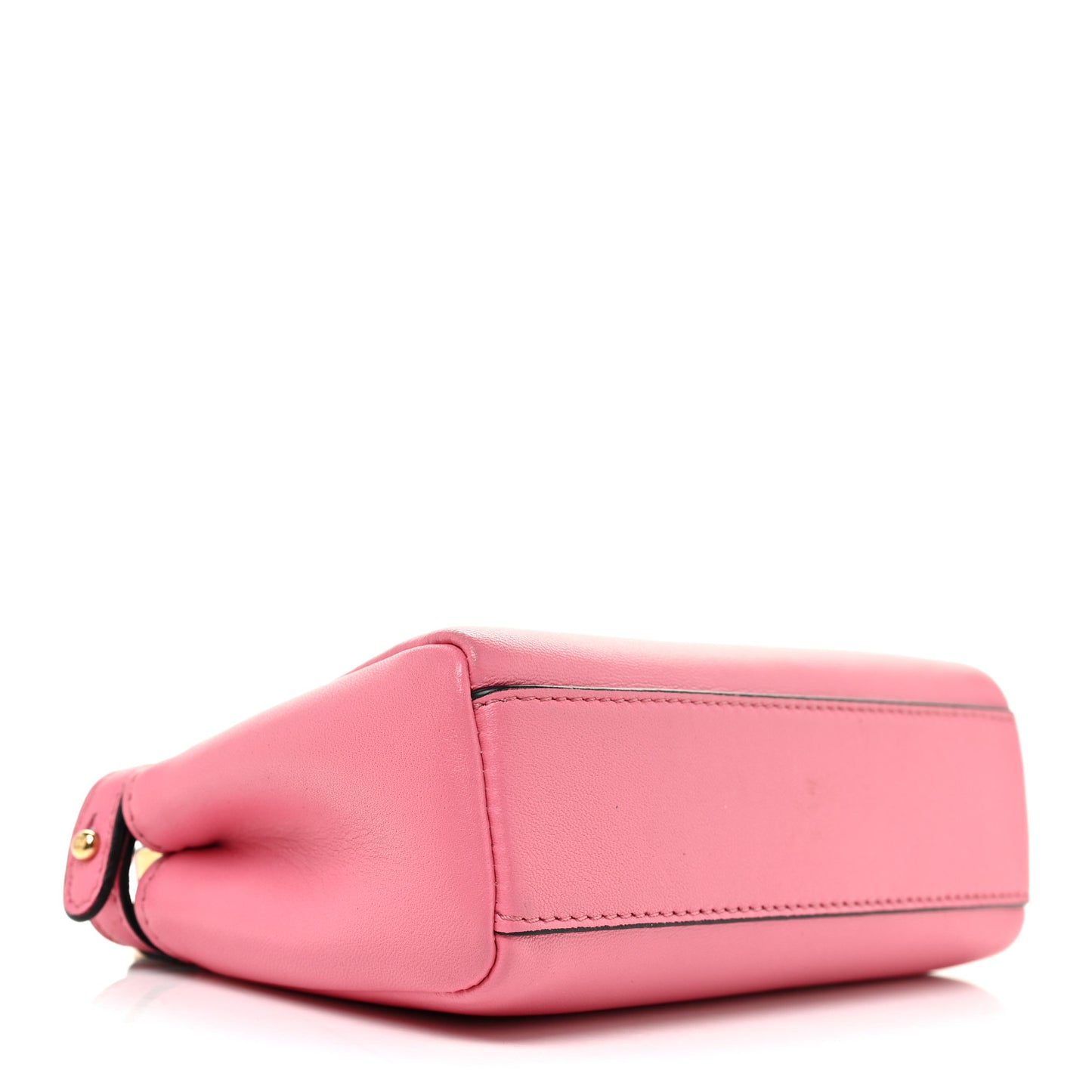 Shiny Nappa Micro Peekaboo Iconic Satchel Rosa Fluo