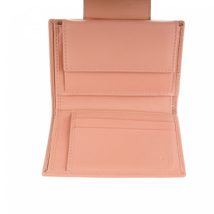 Gucci Monogram Python Metal Bar French Flap Wallet Pink 5 of 7