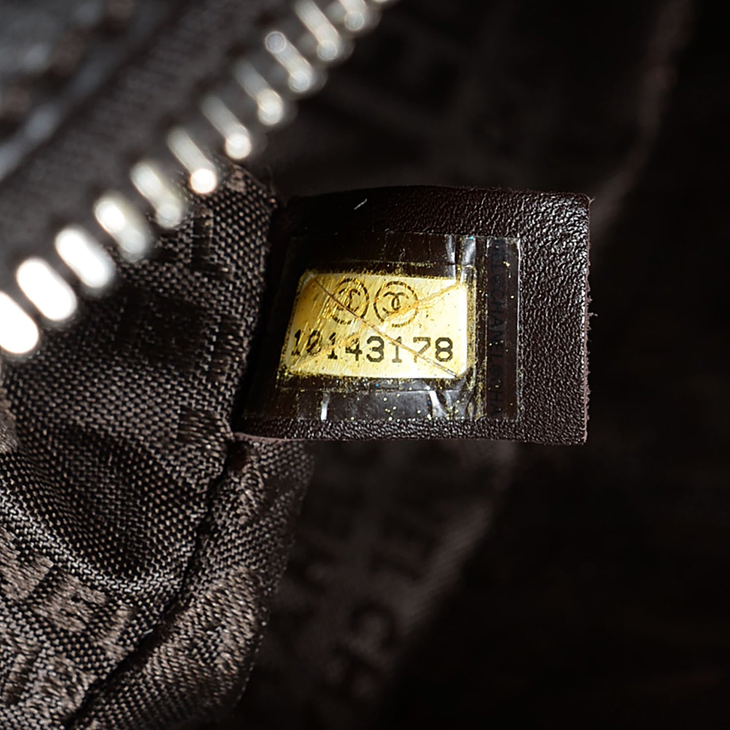 Deerskin Tote Dark Brown