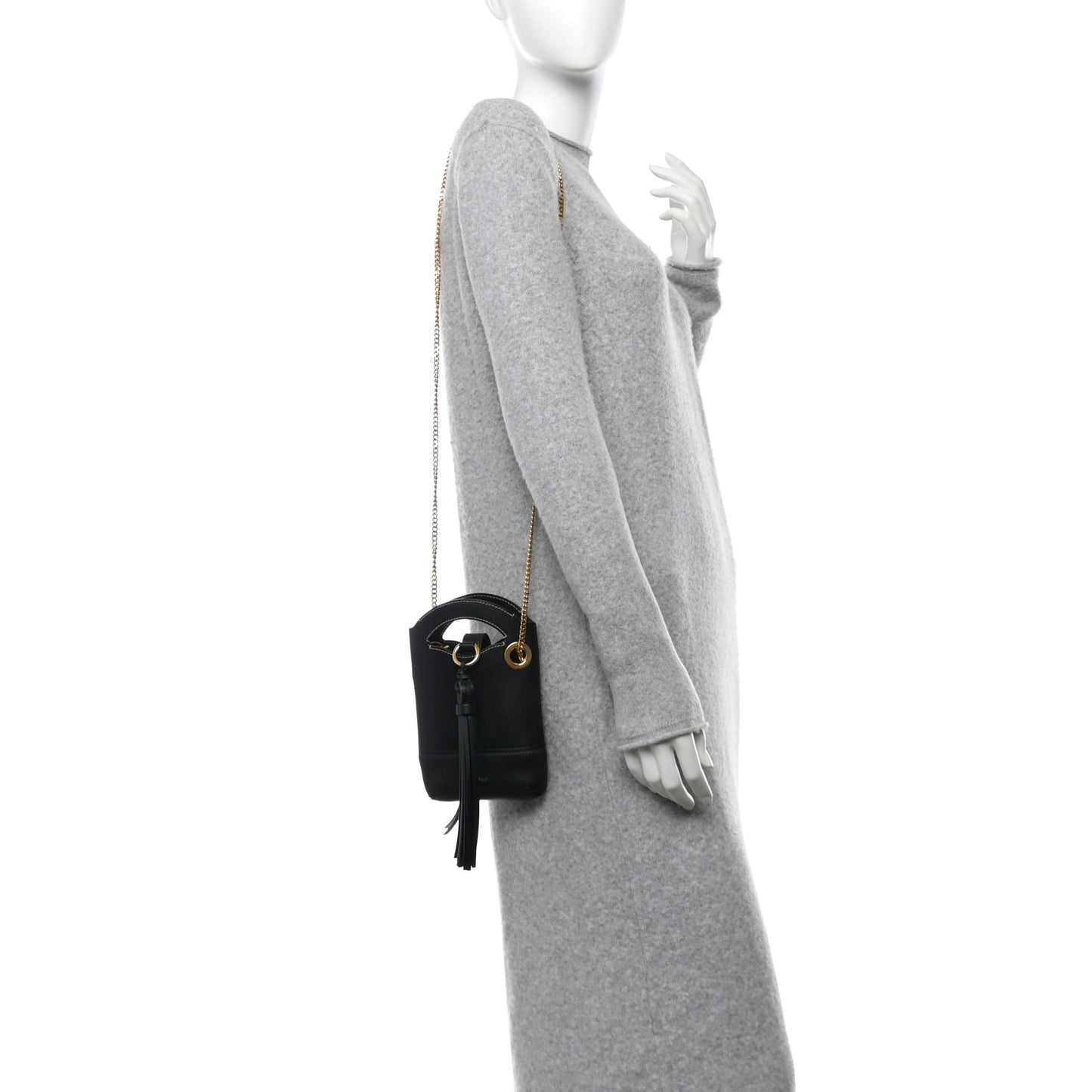 Calfskin Mini Walden Crossbody Black