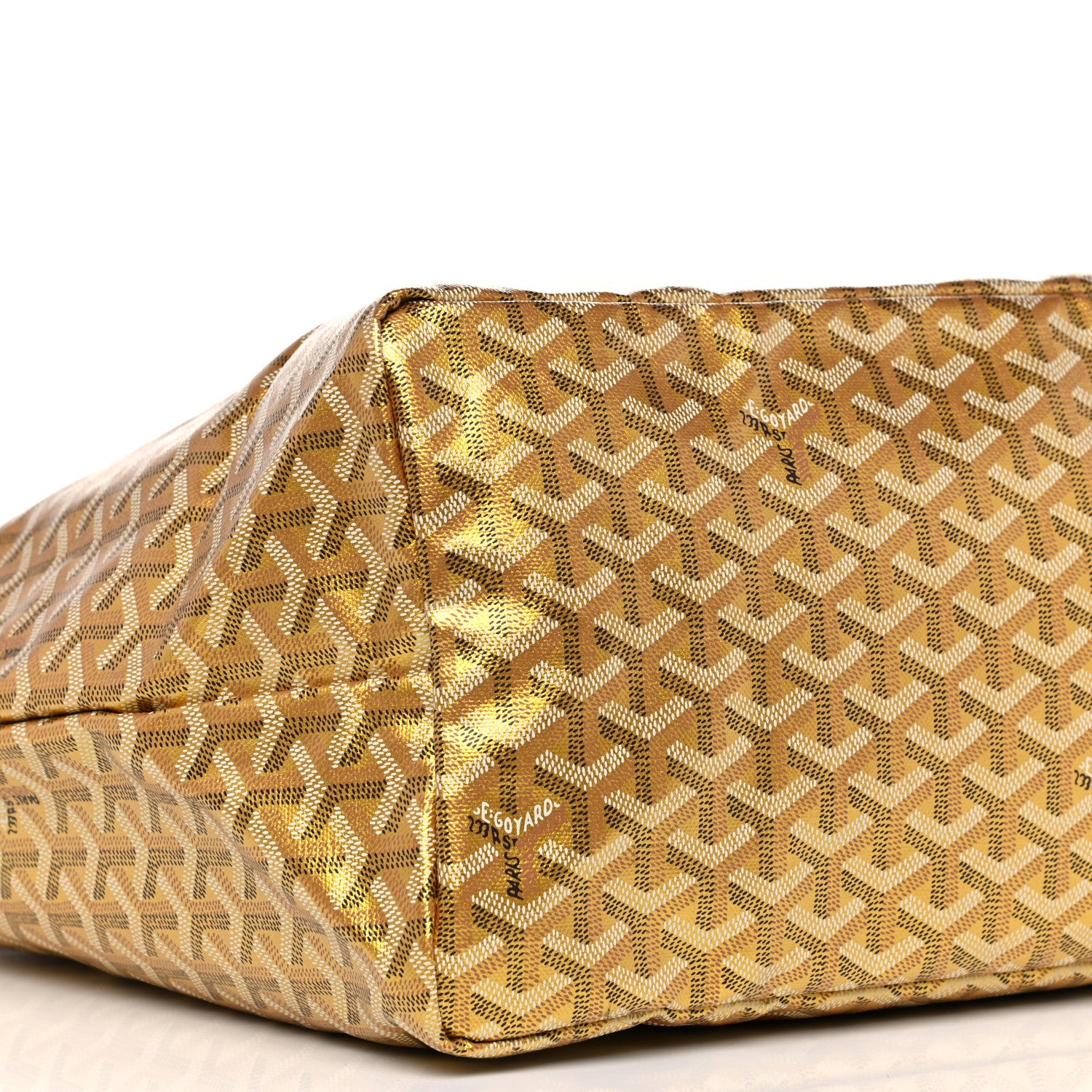 Goyard Goyardine Saint Louis GM Gold 7 of 12