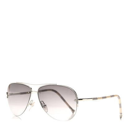 Louis Vuitton Damier Azur Petite Viola Pilote Aviator Sunglasses Z0570U 1 of 8