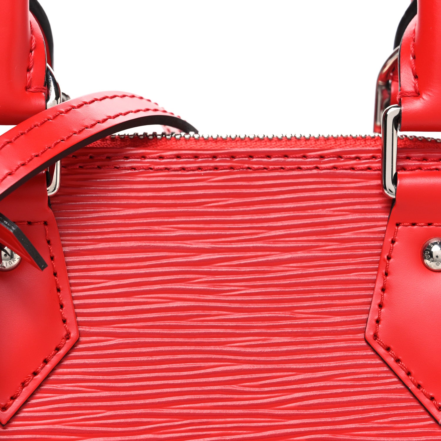 Louis Vuitton Epi Alma BB Castillan Red 8 of 10