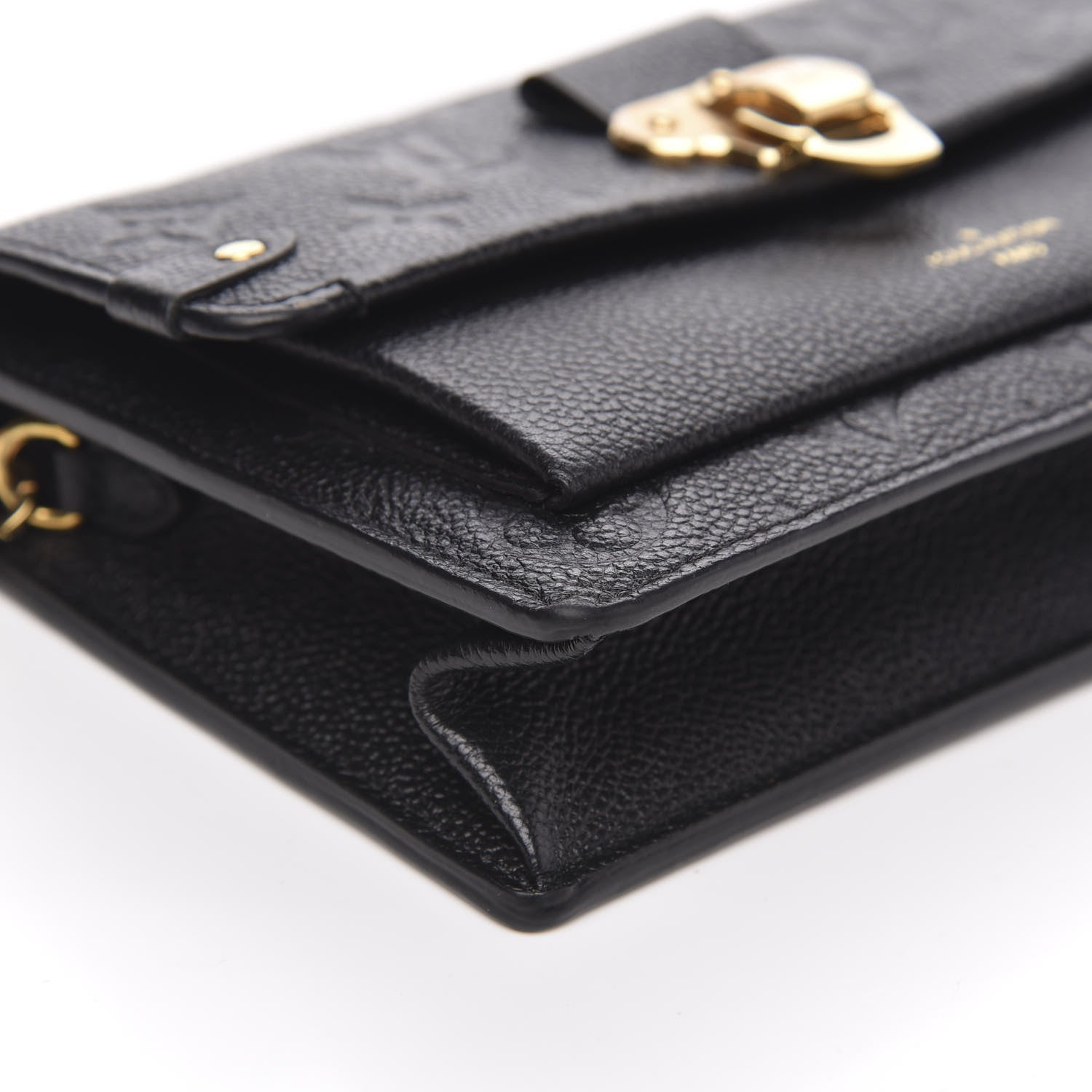 Louis Vuitton Empreinte Vavin Chain Wallet Black 8 of 10