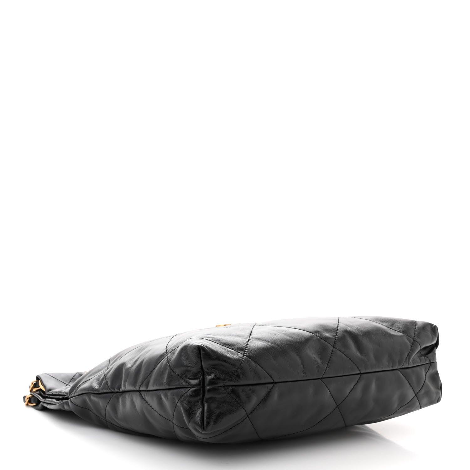 Chanel Shiny Calfskin Quilted Small Chanel 22 Black 4 of 10