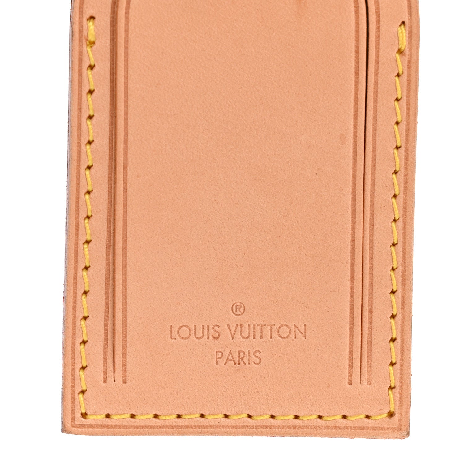 Louis Vuitton Vachetta Luggage Tag 3 of 5