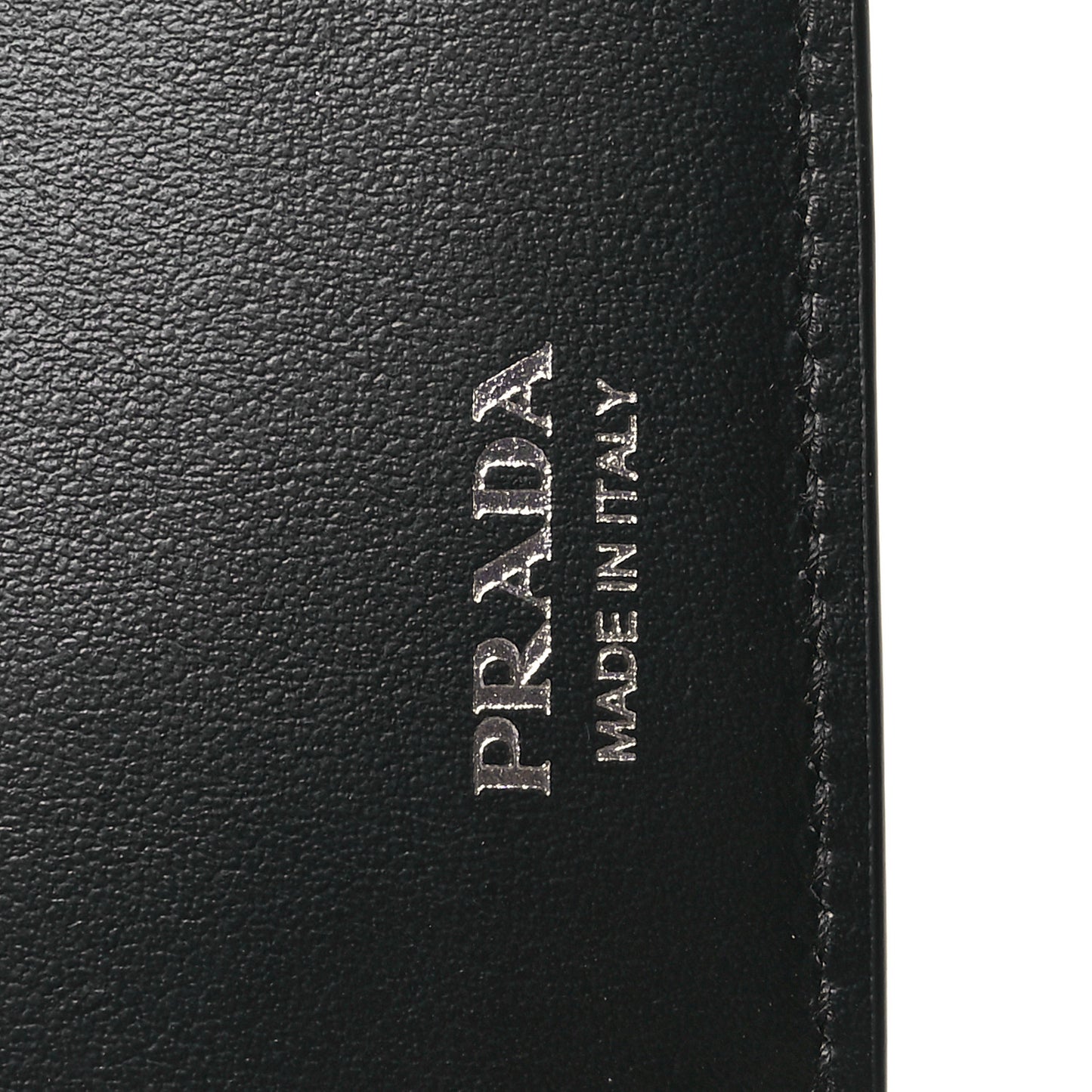 Vitello Daino Triangle Continental Zip Wallet  Black