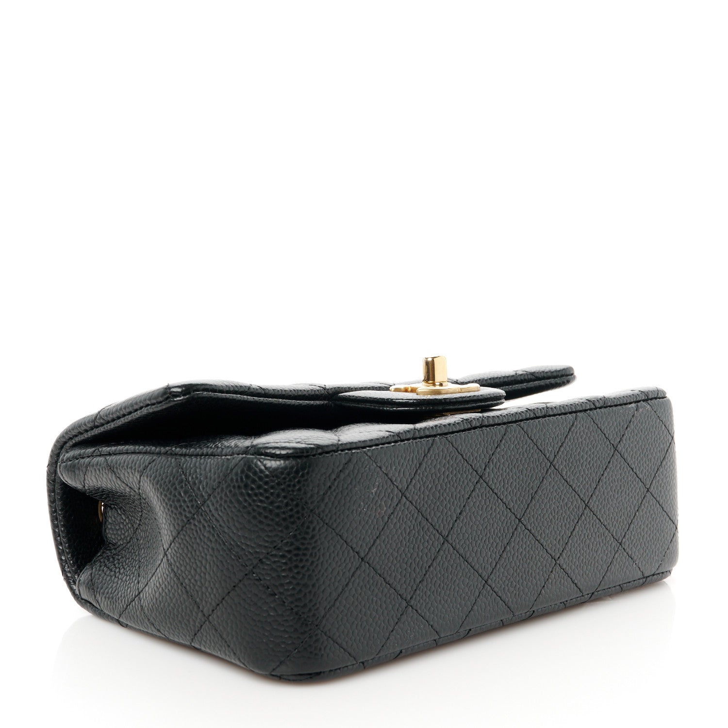 Chanel Caviar Quilted Mini Rectangular Flap Black 4 of 12