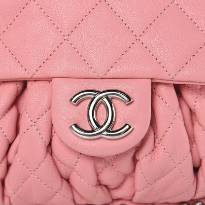 Chanel Washed Lambskin Quilted Mini Chain Around Messenger Pink 8 of 8