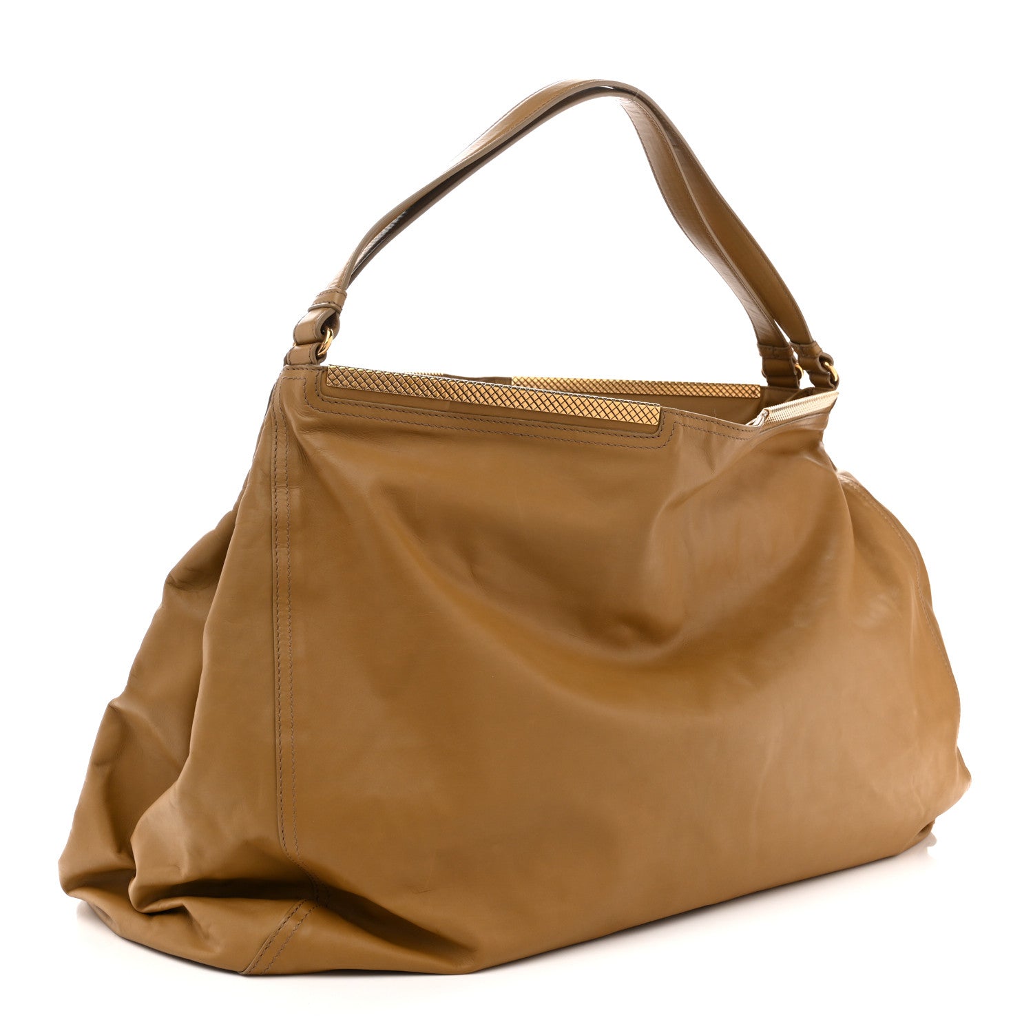 Bottega Veneta Waxy Nappa Tote Bronze 3 of 12