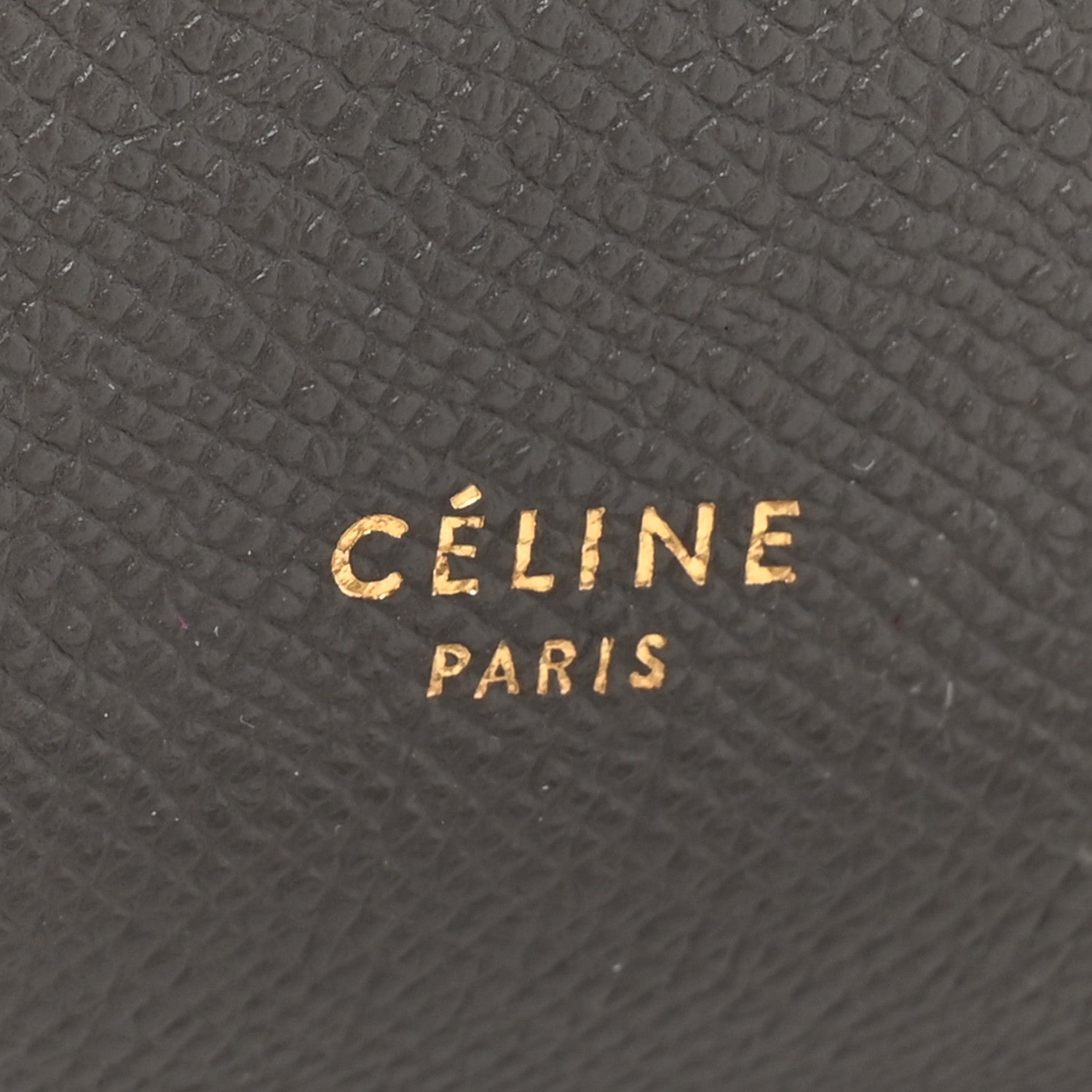 Celine Grained Calfskin Mini Belt Bag Grey 6 of 13