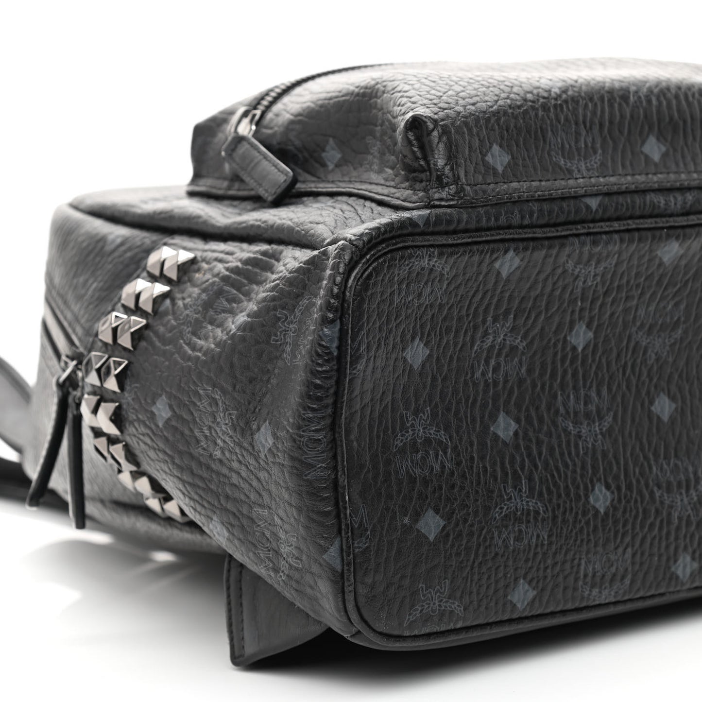 Visetos Medium Side Studs Stark Backpack Black
