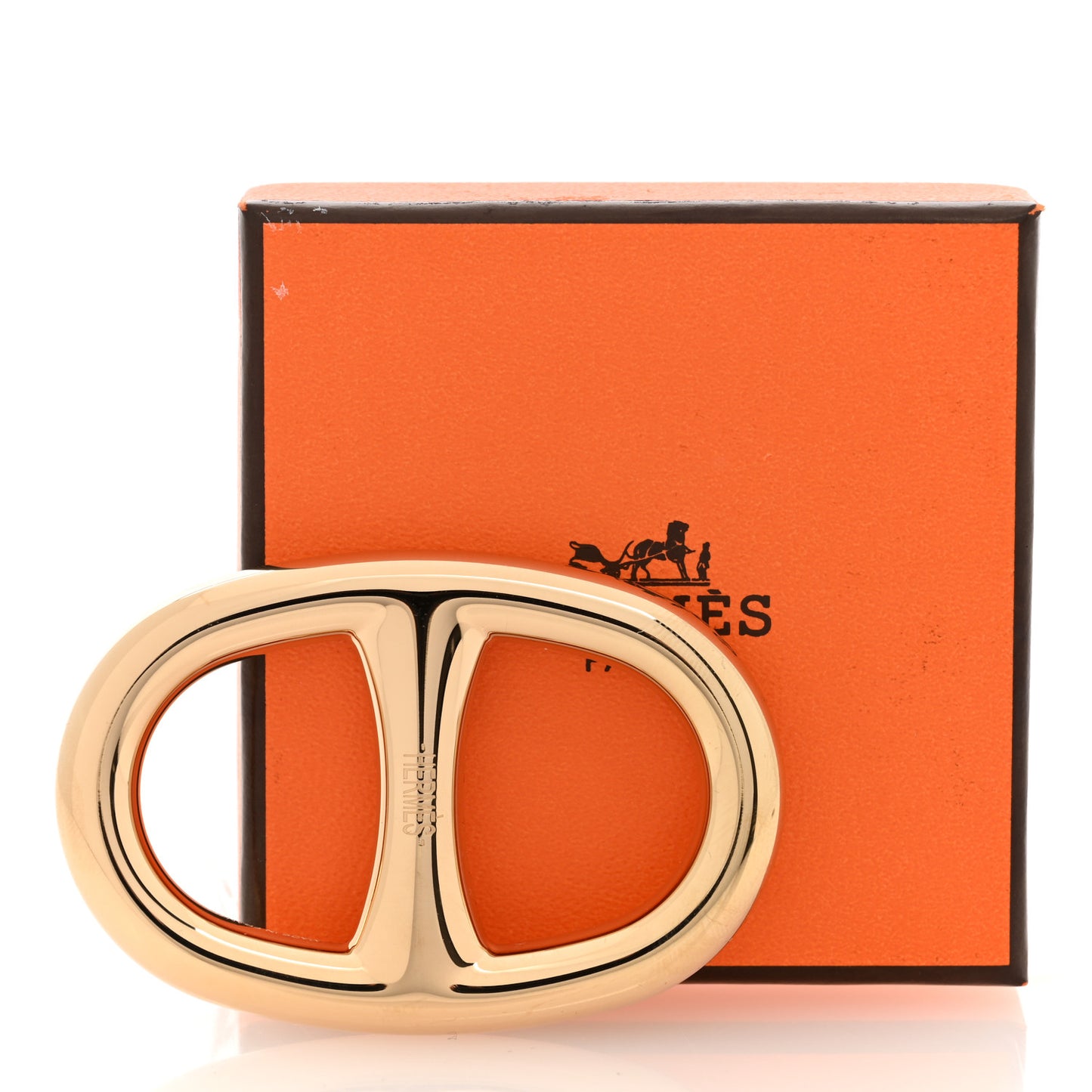 Permabrass Chaine D'ancre Scarf Ring