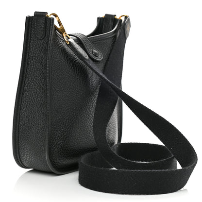 Hermes Taurillon Clemence Evelyne TPM Vert Cypress 3 of 10