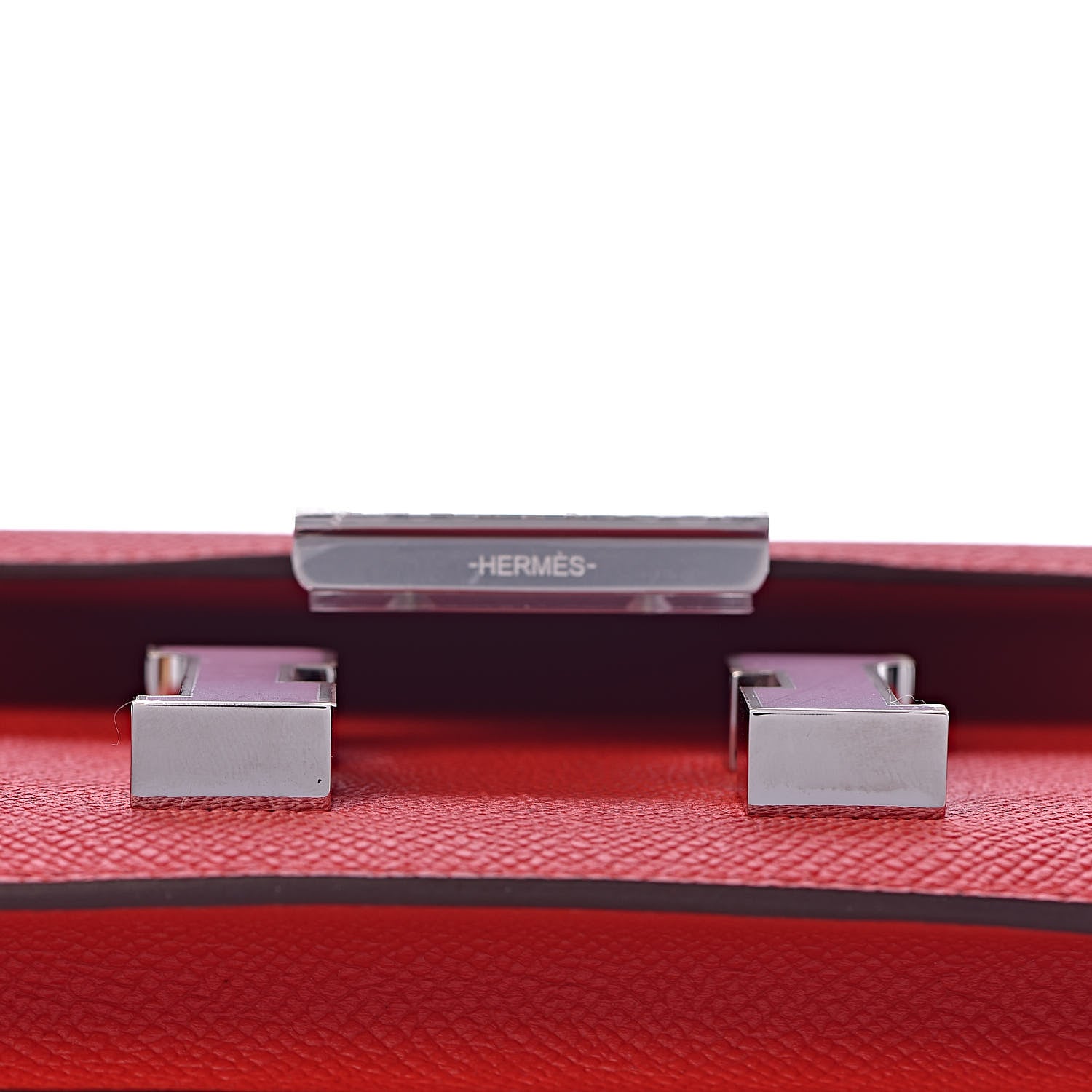 Hermes Epsom Enamel Constance 18 Rouge de Coeur Mauve Sylvestre 8 of 22