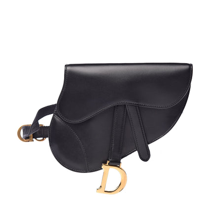 Christian Dior Calfskin Saddle Belt Bag Black 1 of 9