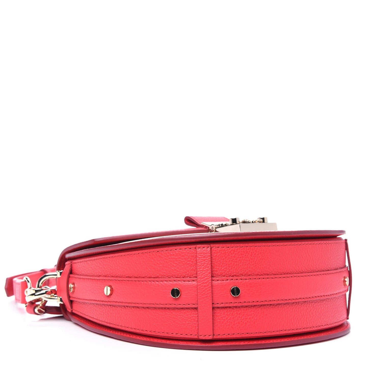 Calfskin Small Patricia Shoulder Bag Pink
