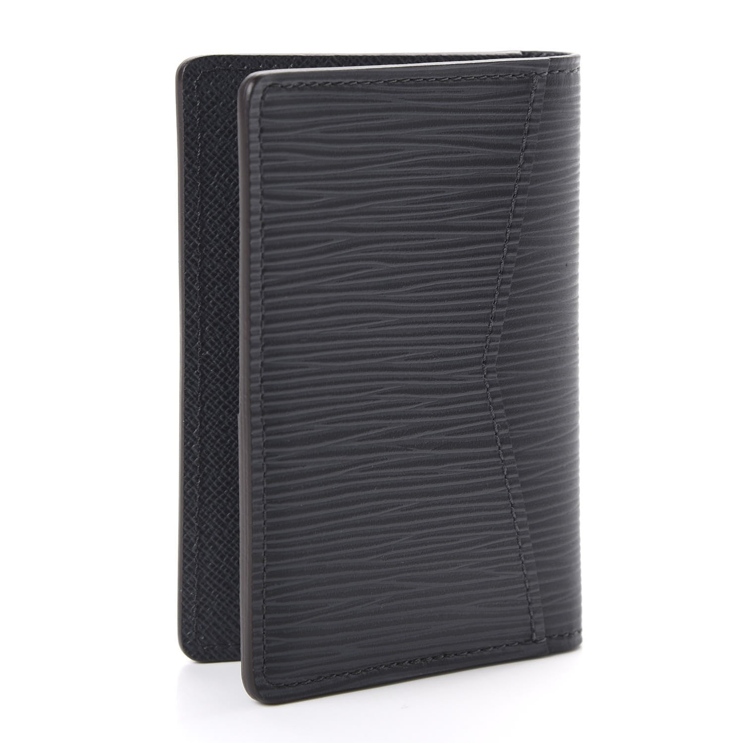 Louis Vuitton Epi Pocket Organizer Navy Stripes 3 of 10
