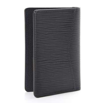 Louis Vuitton Epi Pocket Organizer Navy Stripes 3 of 10